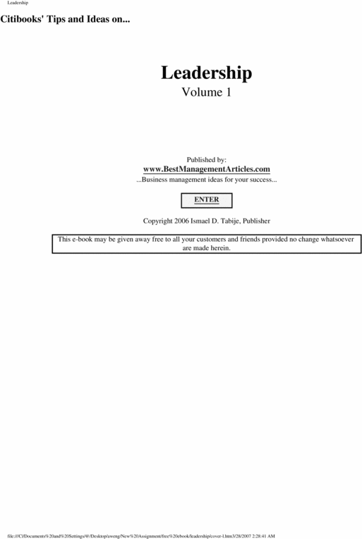 Product picture BMA Leadership Articles